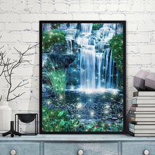 Load image into Gallery viewer, Landscape 40x30cm(canvas) full round drill diamond painting
