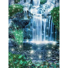 Load image into Gallery viewer, Landscape 40x30cm(canvas) full round drill diamond painting
