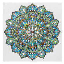 Load image into Gallery viewer, Mandala 30x30cm(canvas) beautiful special shaped drill diamond painting
