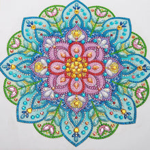 Load image into Gallery viewer, Mandala 30x30cm(canvas) beautiful special shaped drill diamond painting
