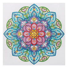 Load image into Gallery viewer, Mandala 30x30cm(canvas) beautiful special shaped drill diamond painting

