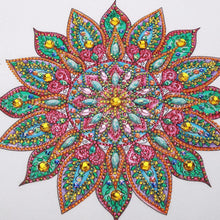 Load image into Gallery viewer, Mandala 30x30cm(canvas) beautiful special shaped drill diamond painting
