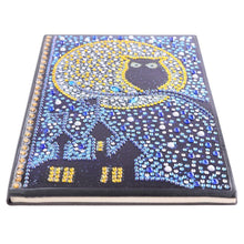 Load image into Gallery viewer, DIY Owl Special Shaped Diamond Painting 50 Pages A5 Sketchbook Drawing Book

