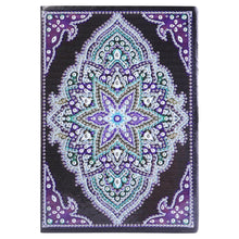 Load image into Gallery viewer, DIY Mandala Special Shaped Diamond Painting 50 Pages A5 Notebook Sketchbook
