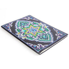 Load image into Gallery viewer, DIY Mandala Special Shaped Diamond Painting 50 Pages A5 Notebook Sketchbook
