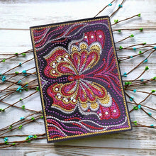 Load image into Gallery viewer, DIY Butterfly Special Shaped Diamond Painting 50 Pages A5 Sketchbook Gifts
