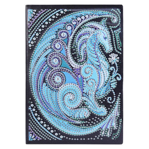 DIY Pterosaur Special Shaped Diamond Painting 50 Pages A5 Sketchbook Gifts