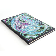 Load image into Gallery viewer, DIY Pterosaur Special Shaped Diamond Painting 50 Pages A5 Sketchbook Gifts
