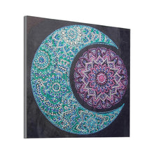 Load image into Gallery viewer, Moon 30x30cm(canvas) beautiful special shaped drill diamond painting
