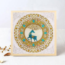 Load image into Gallery viewer, Mandala 30x30cm(canvas) beautiful special shaped drill diamond painting

