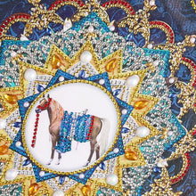 Load image into Gallery viewer, Mandala 30x30cm(canvas) beautiful special shaped drill diamond painting

