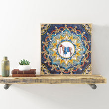 Load image into Gallery viewer, Mandala 30x30cm(canvas) beautiful special shaped drill diamond painting

