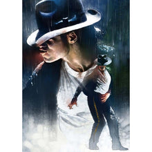 Load image into Gallery viewer, Michael Jackson 30x40cm(canvas) full round drill diamond painting
