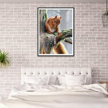 Load image into Gallery viewer, Squirrel 30x40cm(canvas) full round drill diamond painting
