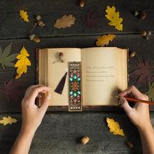 Load image into Gallery viewer, DIY Special Shaped Diamond Painting Leather Tassel Bookmark Creative Crafts
