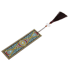 Load image into Gallery viewer, DIY Special Shaped Diamond Painting Creative Leather Tassel Bookmark Gift
