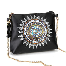 Load image into Gallery viewer, DIY Special Shaped Diamond Painting Leather Crossbody Bag Chain Makeup Bags
