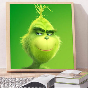 The Grinch 30x30cm(canvas) full round drill diamond painting