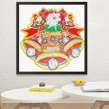 Load image into Gallery viewer, Christmas Bell 30x30cm(canvas) beautiful special shaped drill diamond painting

