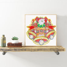 Load image into Gallery viewer, Christmas Bell 30x30cm(canvas) beautiful special shaped drill diamond painting
