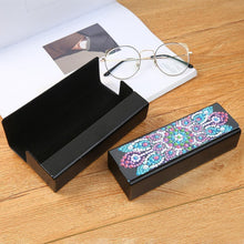 Load image into Gallery viewer, DIY Diamond Painting Leather Eyeglasses Storage Box Case Sunglasses Holder
