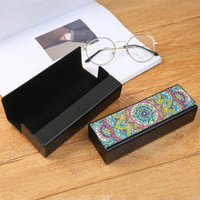 Load image into Gallery viewer, DIY Diamond Painting Leather Sunglasses Box Portable Glasses Storage Case
