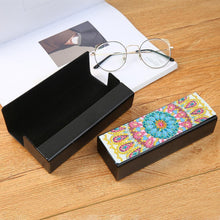 Load image into Gallery viewer, DIY Diamond Painting Eye Glasses Box Travel Leather Sunglasses Storage Case
