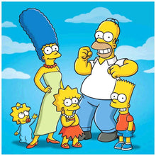 Load image into Gallery viewer, The Simpsons 30x30cm(canvas) full round drill diamond painting
