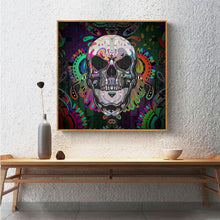 Load image into Gallery viewer, Skull 30x40cm(canvas) full round drill diamond painting
