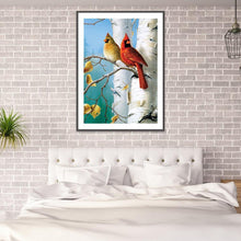 Load image into Gallery viewer, Bird 30x40cm(canvas) full round drill diamond painting
