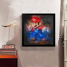 Load image into Gallery viewer, Mario 30x30cm(canvas) full round drill diamond painting
