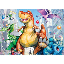Load image into Gallery viewer, Dinosaur 30x40cm(canvas) full round drill diamond painting
