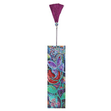 Load image into Gallery viewer, DIY Special Shaped Diamond Painting Leather Tassel Bookmark Creative Crafts
