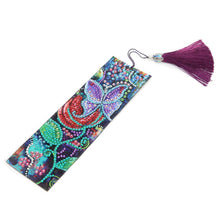 Load image into Gallery viewer, DIY Special Shaped Diamond Painting Leather Tassel Bookmark Creative Crafts

