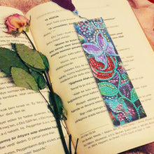 Load image into Gallery viewer, DIY Special Shaped Diamond Painting Leather Tassel Bookmark Creative Crafts
