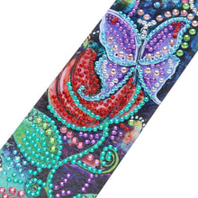 Load image into Gallery viewer, DIY Special Shaped Diamond Painting Leather Tassel Bookmark Creative Crafts
