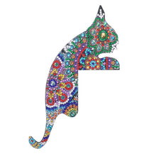 Load image into Gallery viewer, DIY Cat Diamond Painting Luminous Switch Stickers Outlet Wall Decals Decor
