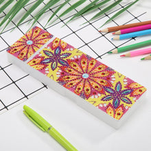 Load image into Gallery viewer, DIY Mandala Special Shaped Diamond Painting Students Pencil Storage Case
