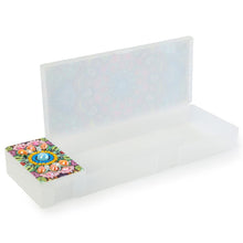 Load image into Gallery viewer, DIY Mandala Special Shaped Diamond Painting 2 Grids Students Pencil Box
