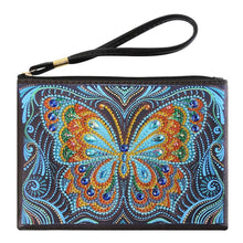Load image into Gallery viewer, DIY Butterfly Special Shaped Diamond Painting Wristlet Clutch Women Wallet

