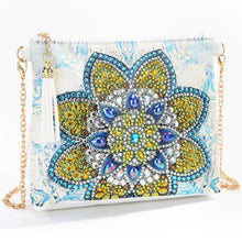 Load image into Gallery viewer, DIY Special Shaped Diamond Painting Leather Crossbody Bag Chain Makeup Bags
