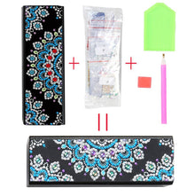 Load image into Gallery viewer, DIY Diamond Painting Eye Glasses Case Travel Leather Sunglasses Storage Box
