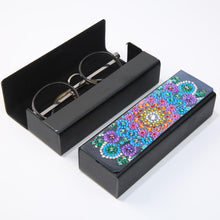 Load image into Gallery viewer, DIY Diamond Painting Leather Eye Glasses Box Travel Sunglasses Storage Case
