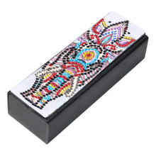 Load image into Gallery viewer, DIY Diamond Painting Sunglasses Case Portable Leather Glasses Storage Box
