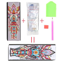 Load image into Gallery viewer, DIY Diamond Painting Sunglasses Case Portable Leather Glasses Storage Box
