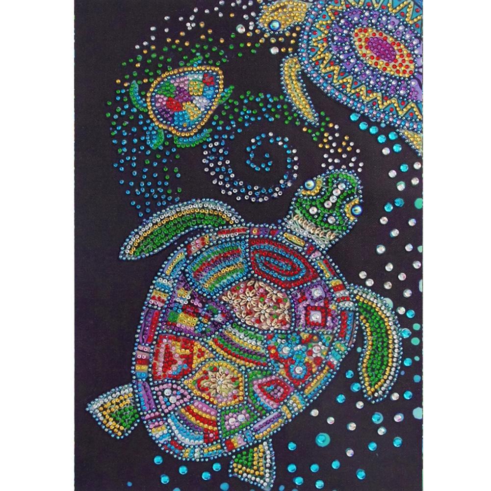 Sea Turtle 30x40cm(canvas) beautiful special shaped drill diamond painting