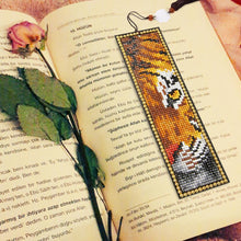 Load image into Gallery viewer, DIY Special Shaped Diamond Painting Leather Bookmark Tassel Book Marks Gift
