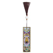 Load image into Gallery viewer, DIY Special Shaped Diamond Painting Leather Tassel Bookmark Creative Crafts
