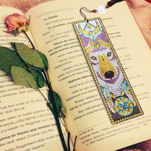 Load image into Gallery viewer, DIY Special Shaped Diamond Painting Leather Tassel Bookmark Creative Crafts
