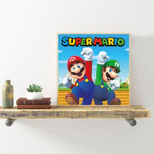 Load image into Gallery viewer, Mario 30x30cm(canvas) full round drill diamond painting
